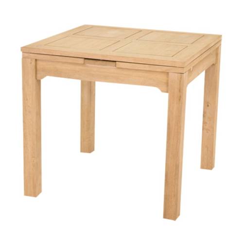 Table Carrée à Rallonges Bois Massif Broadway - Contemporain