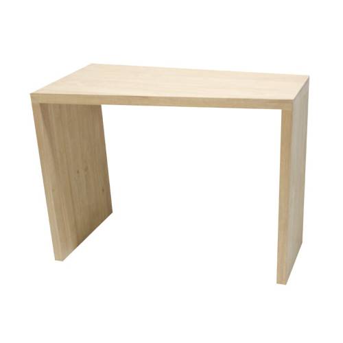 Console Minimaliste Design Bois Massif Oméga - Contemporain