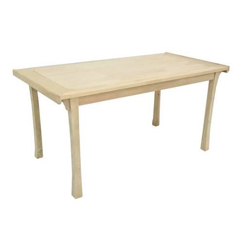 Table de Salle Bois Massif Chine - Exotique