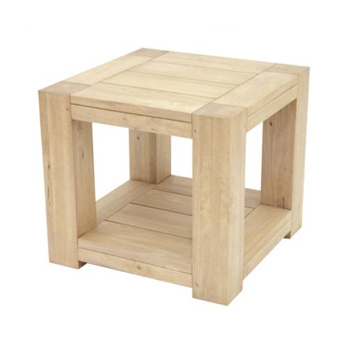 Bout de Canapé Bois Massif Broadway - Contemporain