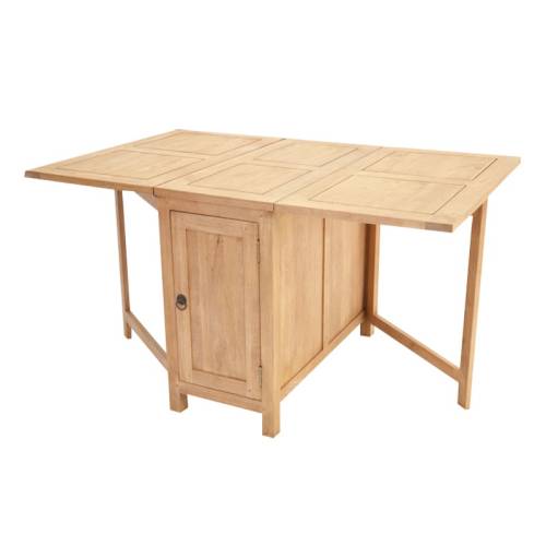 Table Extensible Bois Massif Oméga - Contemporain