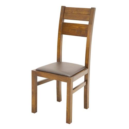 Chaise Salle a Manger en Bois Massif Broadway - Contemporain