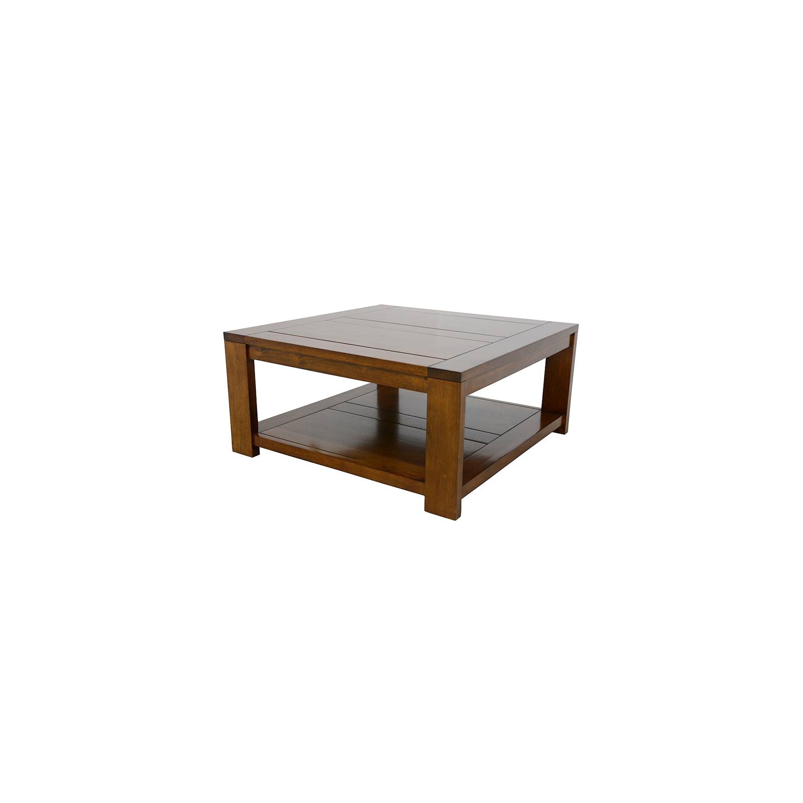 Table basse carrée avec niche Broadway. 