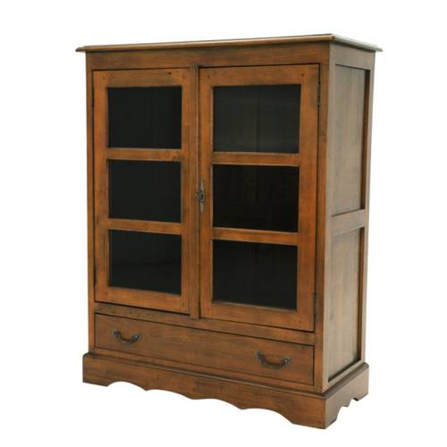 Vitrine Bois Massif Country - Classique chic