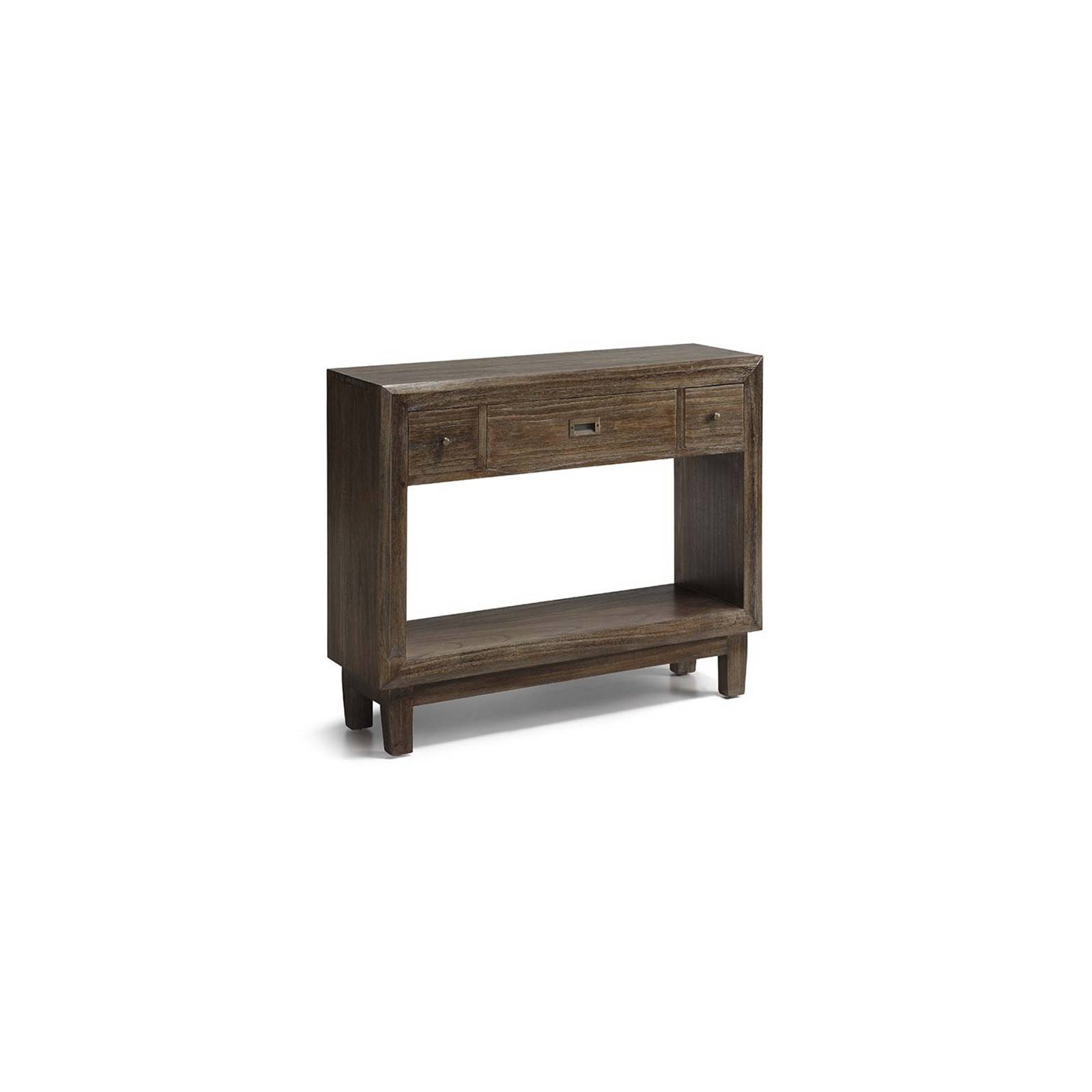 Console en bois exotique au style africain Terranova 