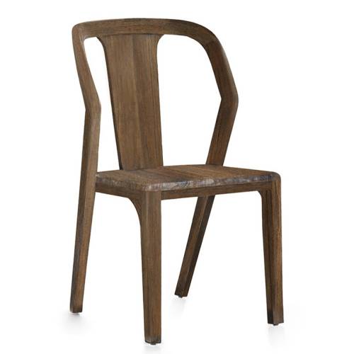 Chaise en bois exotique. Collection de meubles Terranova Mindi