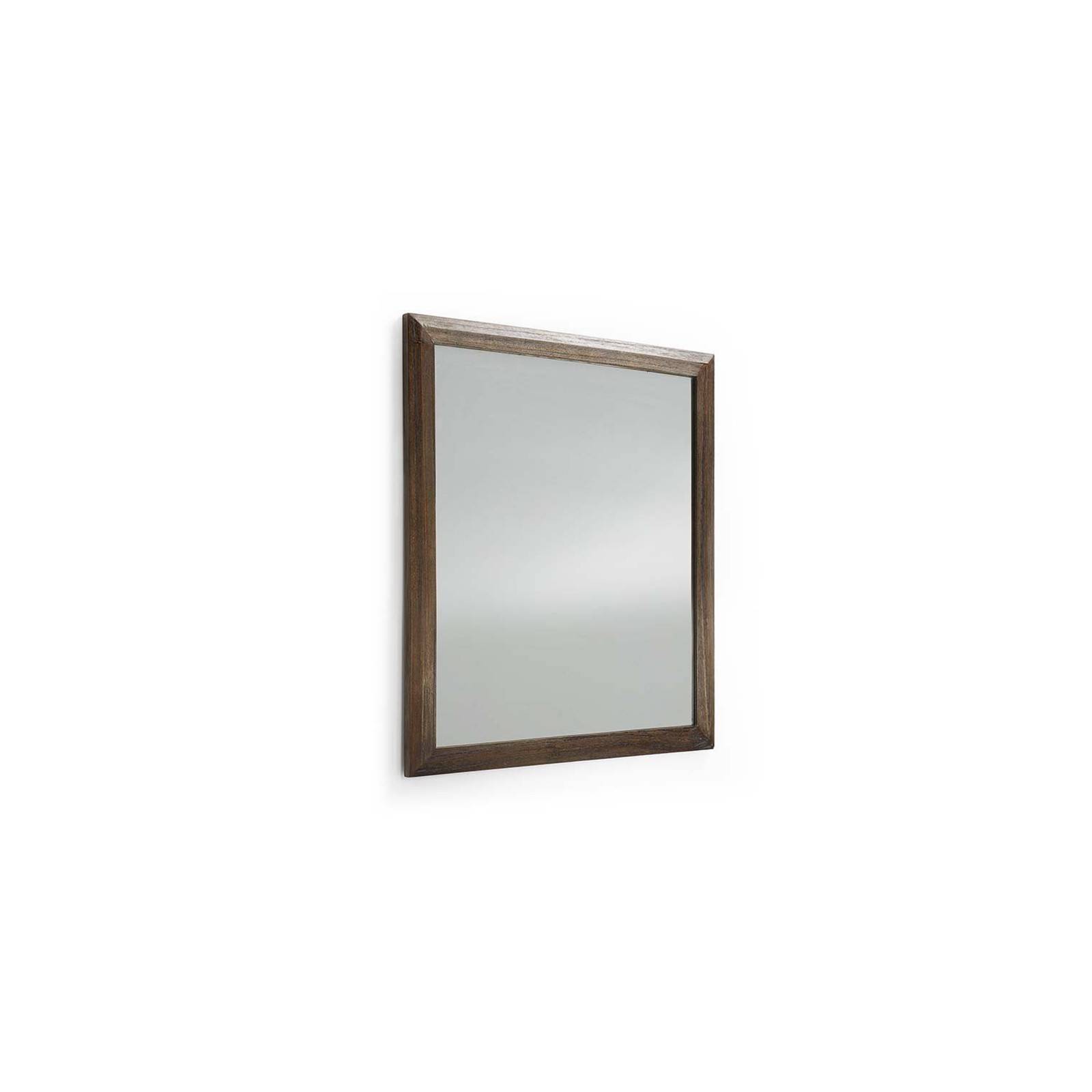 Miroir en bois exotique et d'inspiration africaine Terranova 