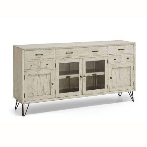 Buffet GM Malaga Mindi. Meuble au style industriel