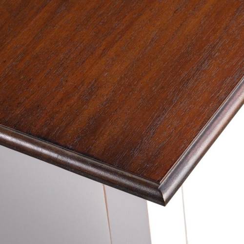Meuble TV Torini Mahagoni Acajou - Classique chic
