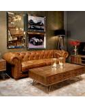 Salon raffiné et maison au style anglais avec les meubles Bristol