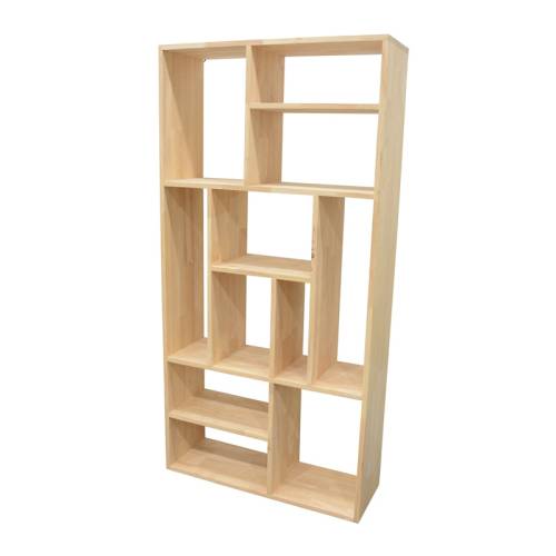 Étagère Style Scandinave Bois Massif Stockholm - Contemporain