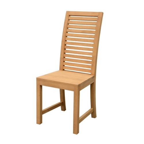 Chaise en Bois Massif Clair Miami - Contemporain
