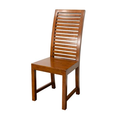Chaise en Bois Massif Clair Miami - Contemporain