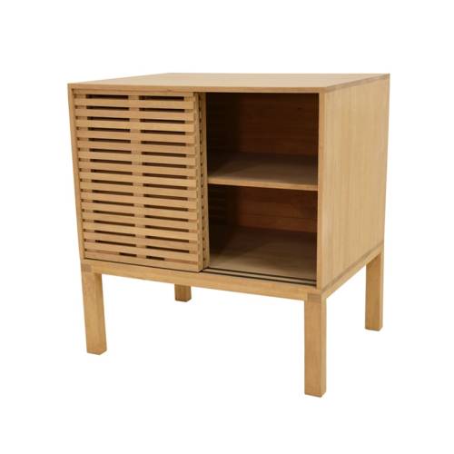 Meuble Sous Vasque Avec Portes Bois Massif Miami - Contemporain