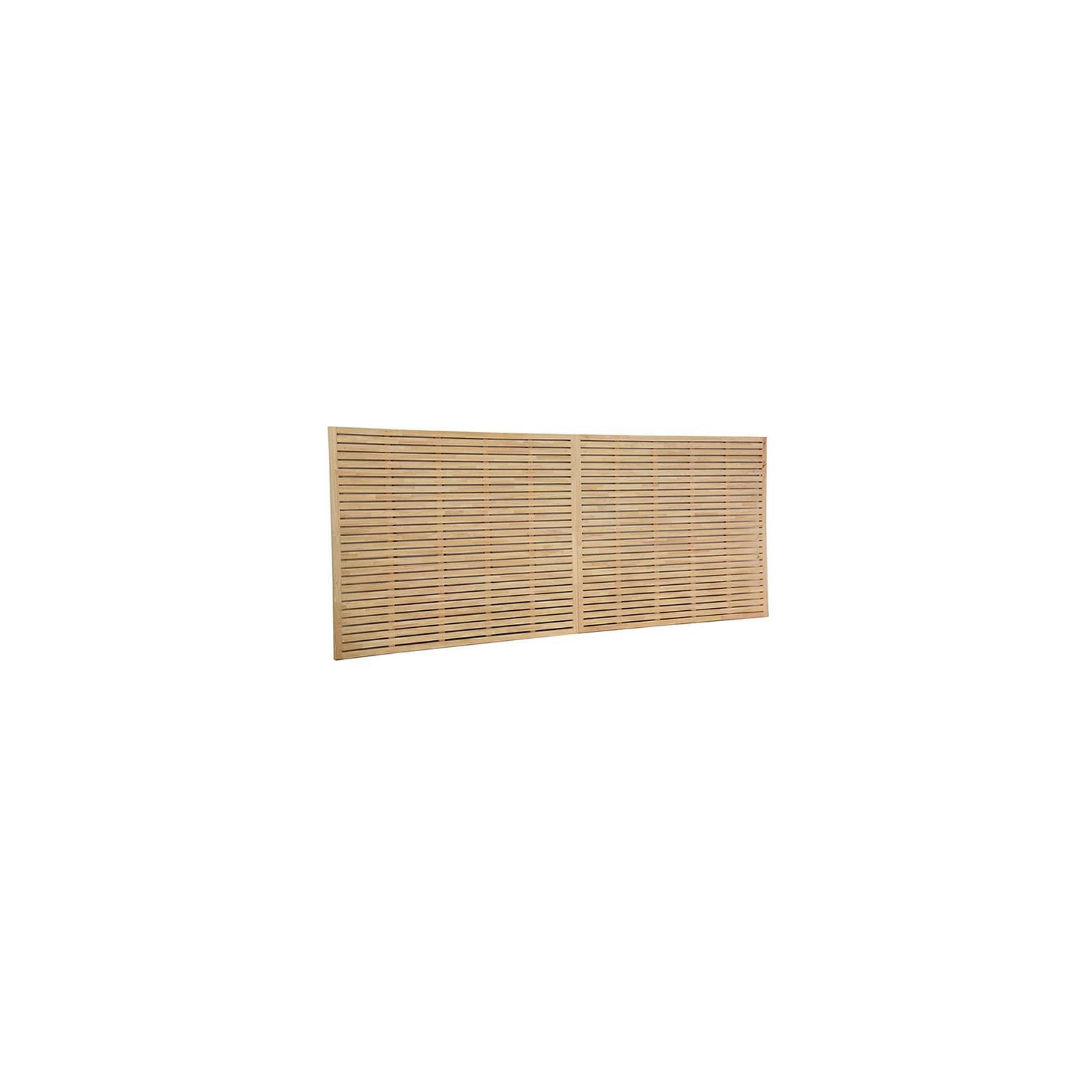 Tête de lit design en bois massif Miami Hévéa
