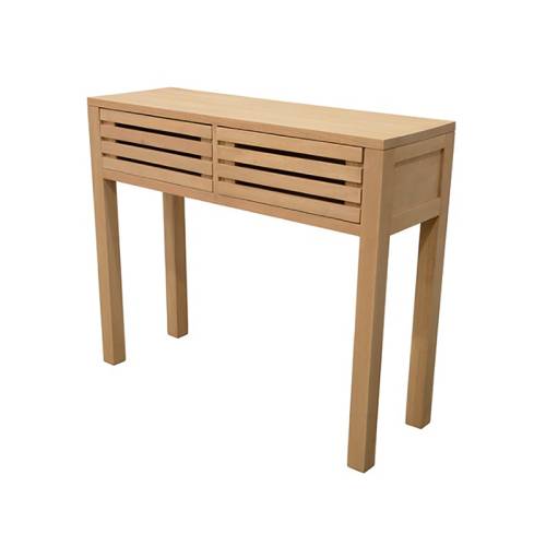 Petite Console Bois Massif Miami - Contemporain