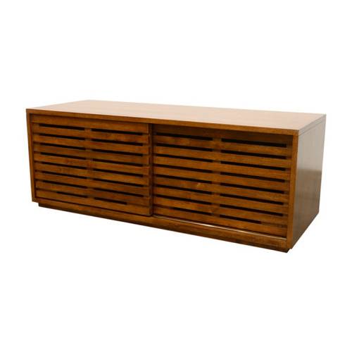 Meuble TV 120 CM Bois Massif Miami - Contemporain