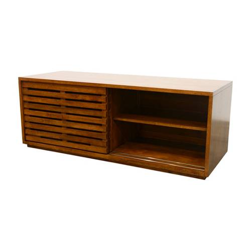 Meuble TV 120 CM Bois Massif Miami - Contemporain