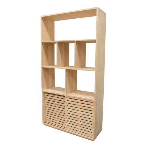 Étagère Bois Massif Miami - Contemporain