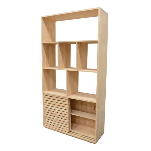 Étagère Bois Massif Miami - Contemporain