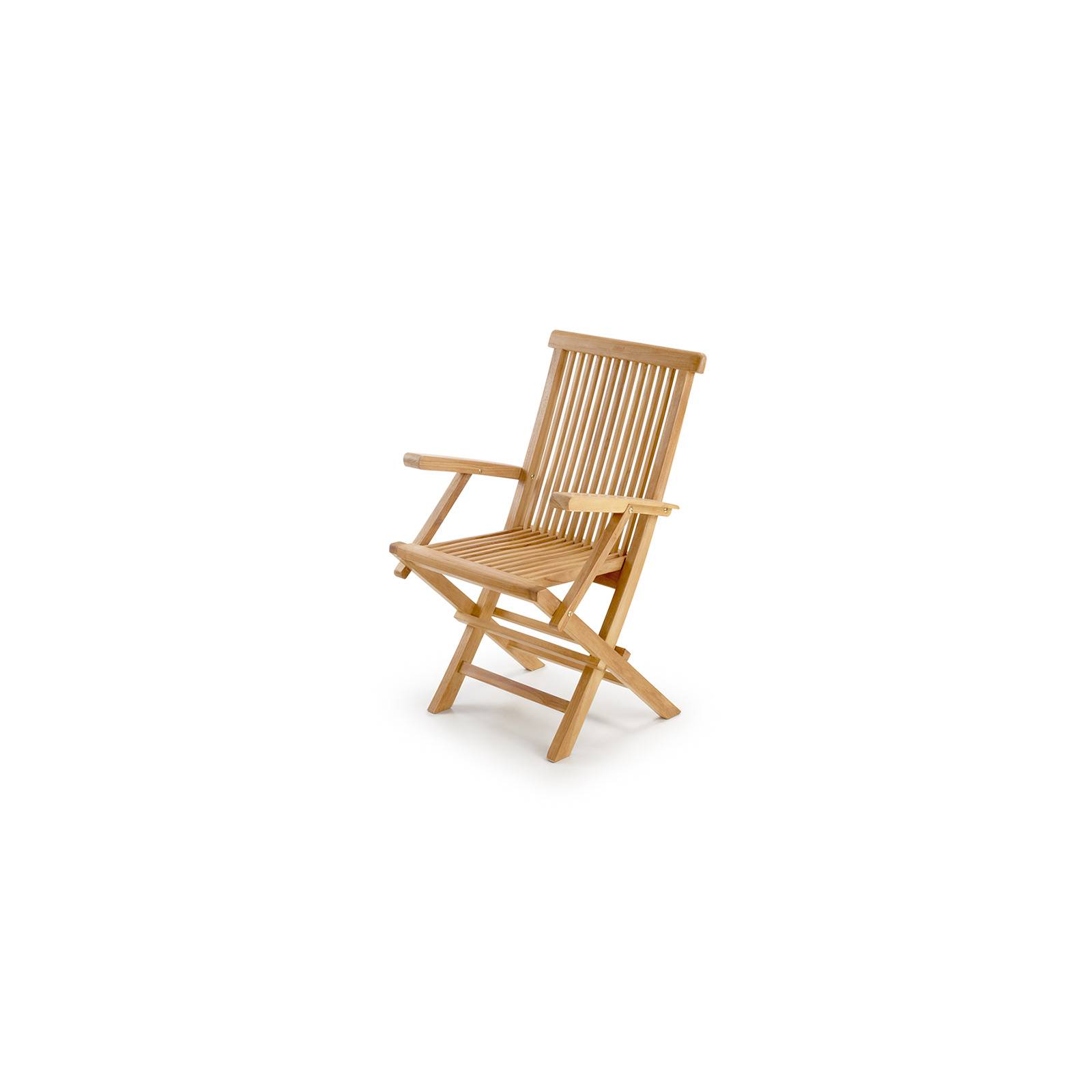 Fauteuil de jardin pliant teck Greenwood