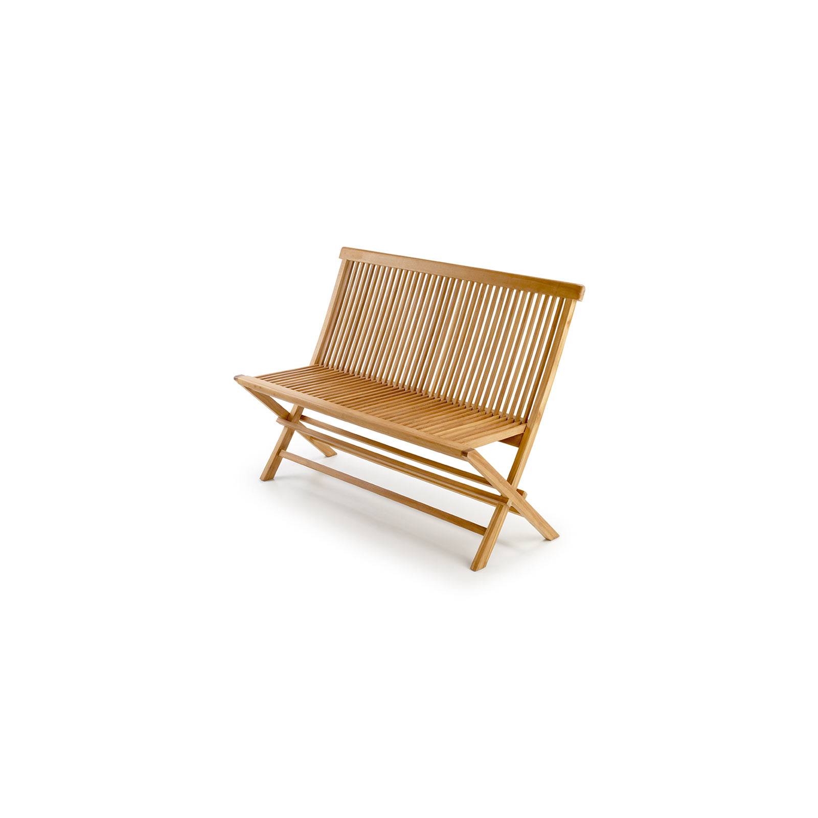 Banc de jardin pliant Greenwood Teck
