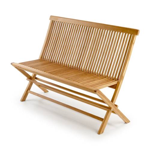 Banc de jardin pliant Greenwood Teck