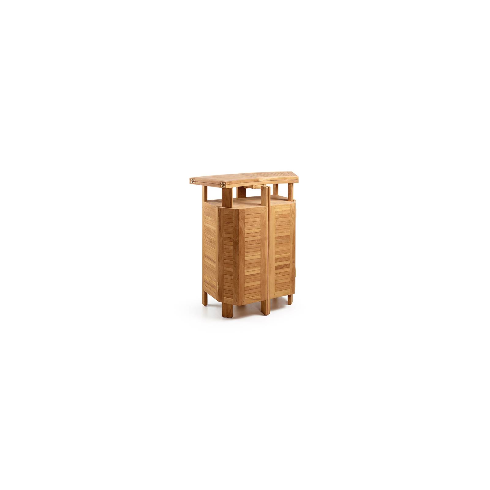 Bar de jardin pliant Teck Greenwood