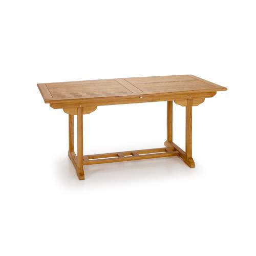 Table de jardin rectangulaire extensible | Teck Greenwood - Exotique