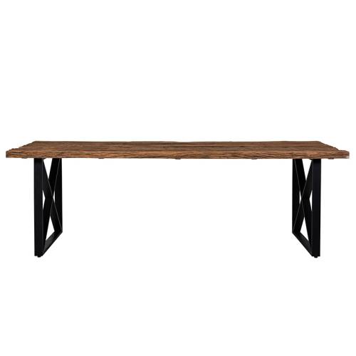Meuble industriel tendance : table Arizona en bois recyclé