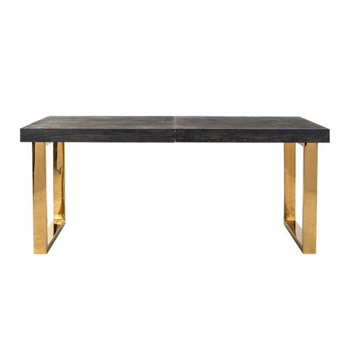 Table rectangulaire à rallonge 195 cm | Chêne Las Vegas - Industriel