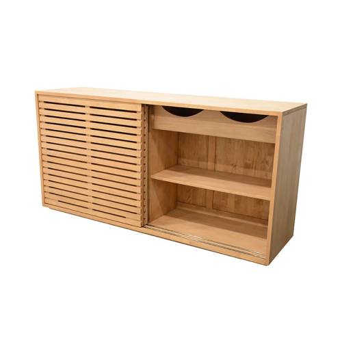 Buffet Bas 160 CM Bois Massif Miami - Contemporain