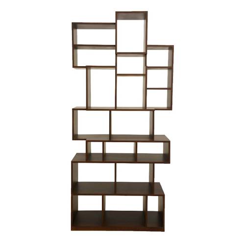 Étagère Destructurée Bois Massif Stockholm - Contemporain