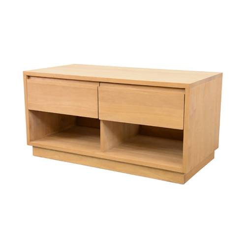 Meuble TV 90 CM Bois Massif Stockholm - Contemporain