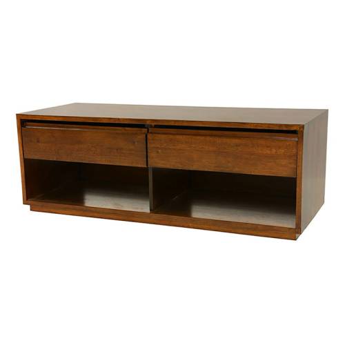 Meuble TV 120 CM Bois Massif Stockholm - Contemporain