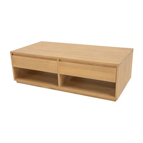 Table Basse Rectangulaire Bois Massif Stockholm - Contemporain