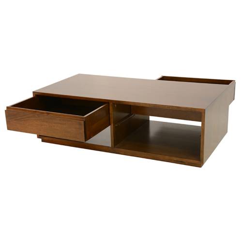 Table Basse Rectangulaire Bois Massif Stockholm - Contemporain