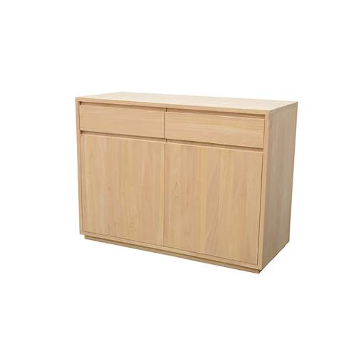 Buffet Bas 106 CM Bois Massif Stockholm - Contemporain