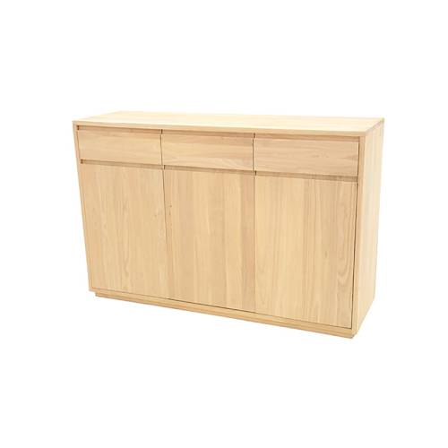 Buffet Bas 160 CM Bois Massif Stockholm - Contemporain