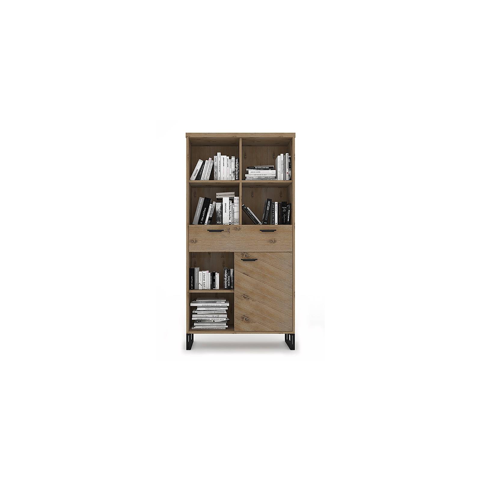 Etagère 6 niches Vancouver Bois et Métal