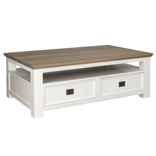 Table basse rectangulaire Cardiff Victoria Pin