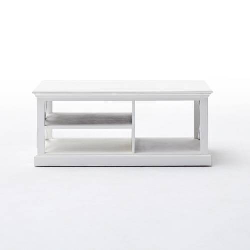 Table Basse Torini Blanc Acajou