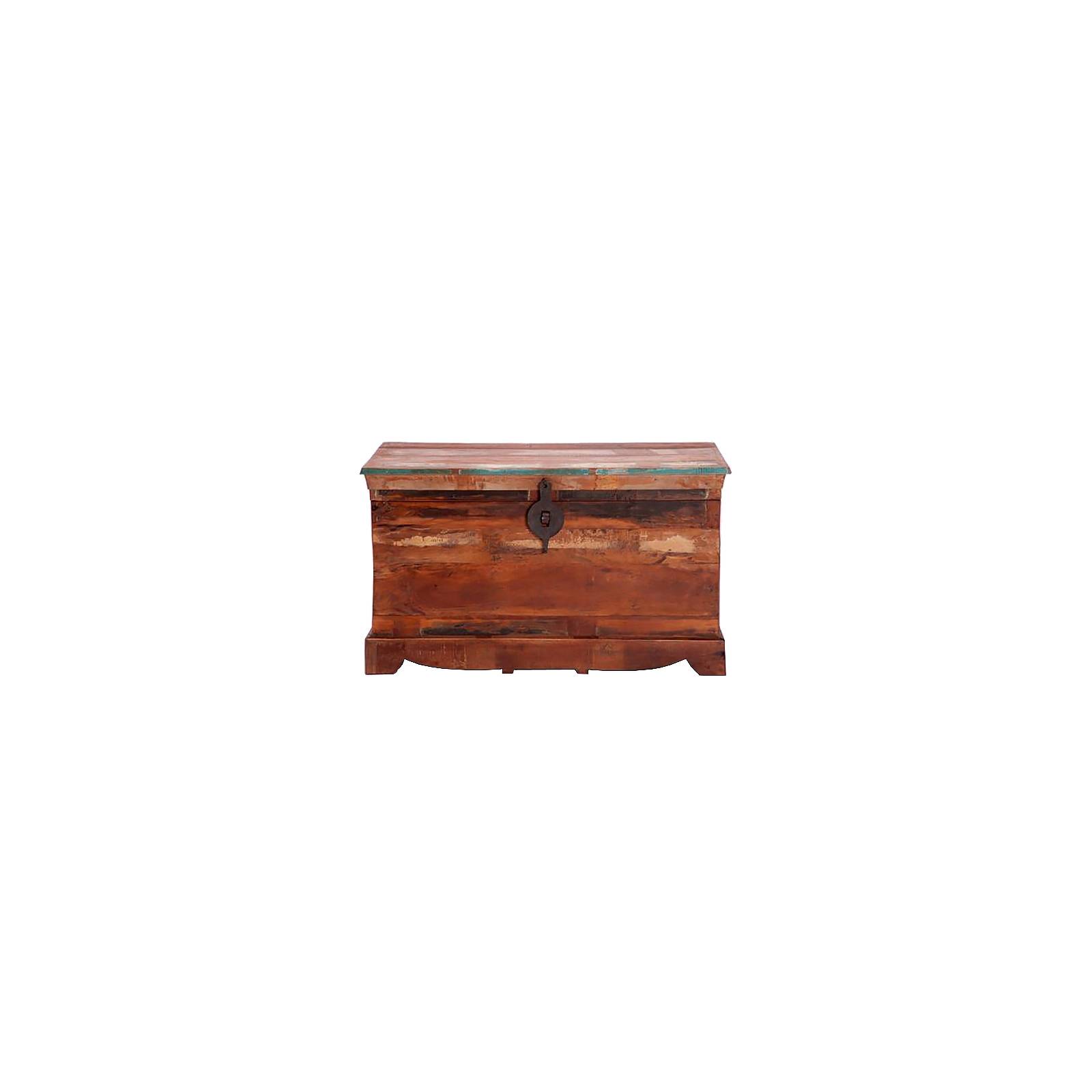 Coffre Teck Origine. Achat de déco en bois massif.