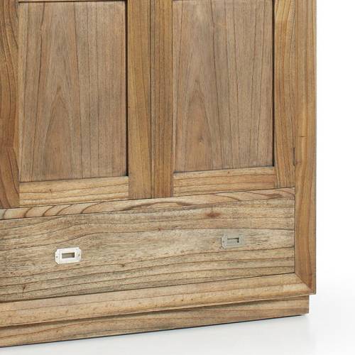 Armoire penderie bois massif design Bilbao Mindy