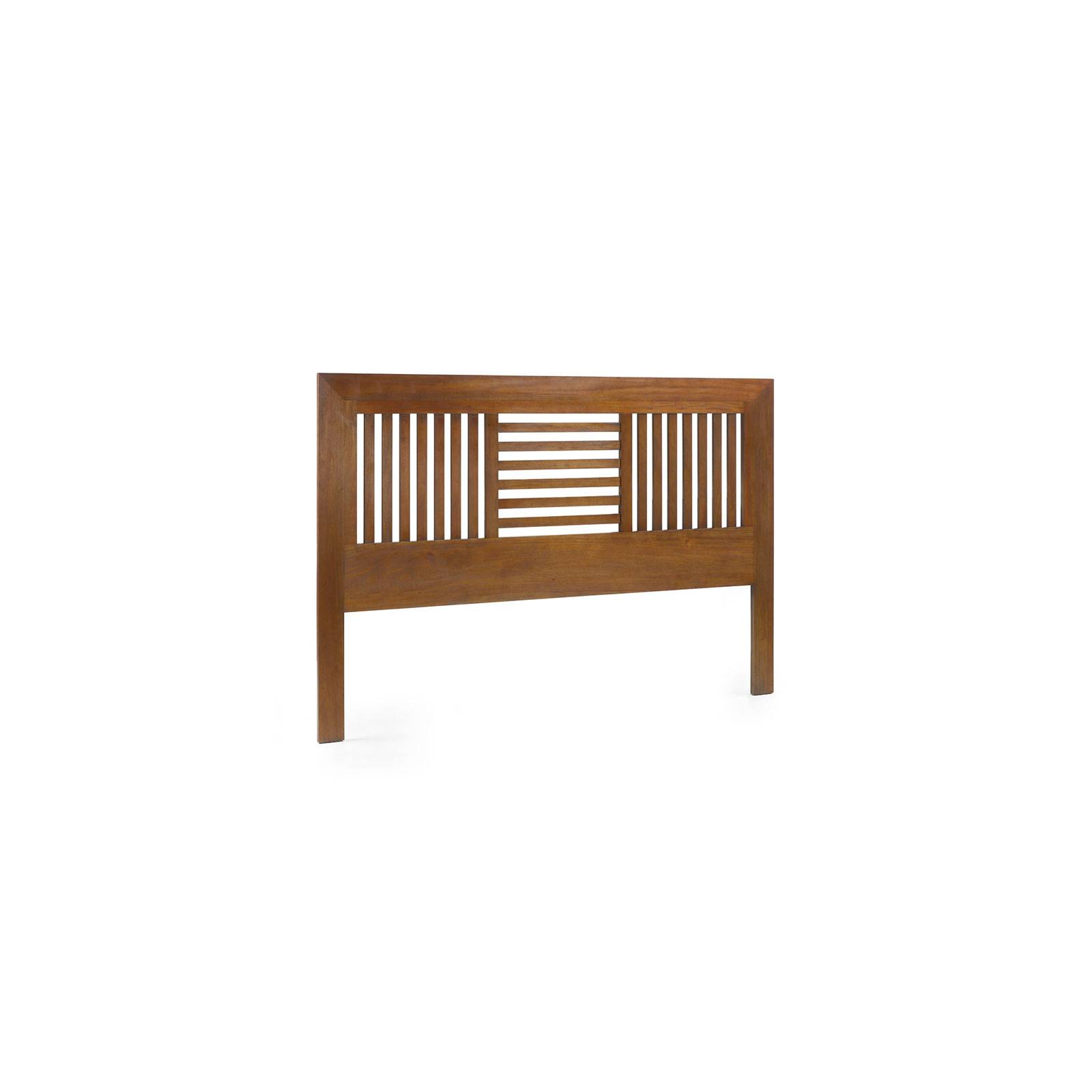 Tête de lit Bois Massif de 200cm style Colonial