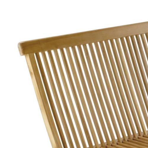 Banc de jardin pliant Teck Greenwood