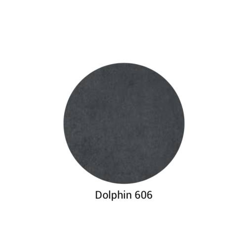 Chaise Roxy tissu Dolphin 606 avec clous bronze - Classique chic