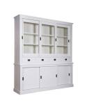 Armoire vitrée parisienne vaisselier vintage