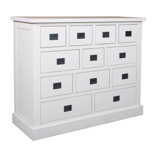 Commode 12 tiroirs "Pin Chic" - achat commode haut de gamme