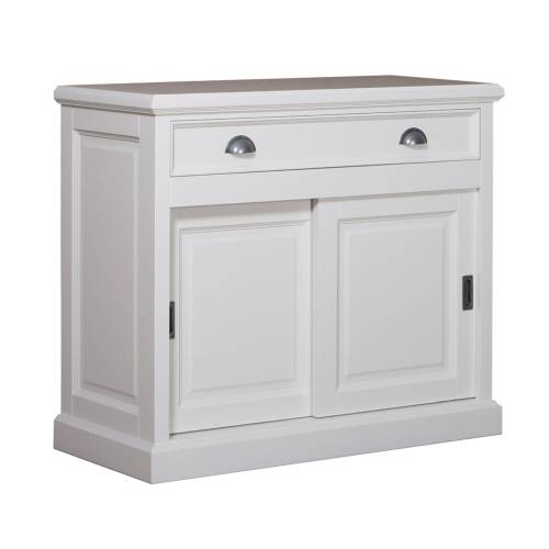 Bahut 2 portes 1 tiroir | Pin Charme - Classique chic